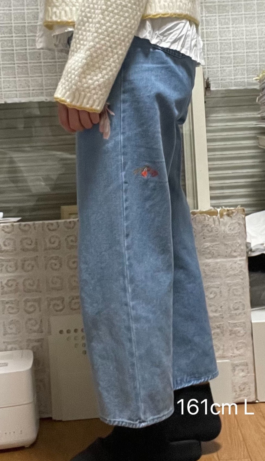 ジーンズ / Embroidered Jeans