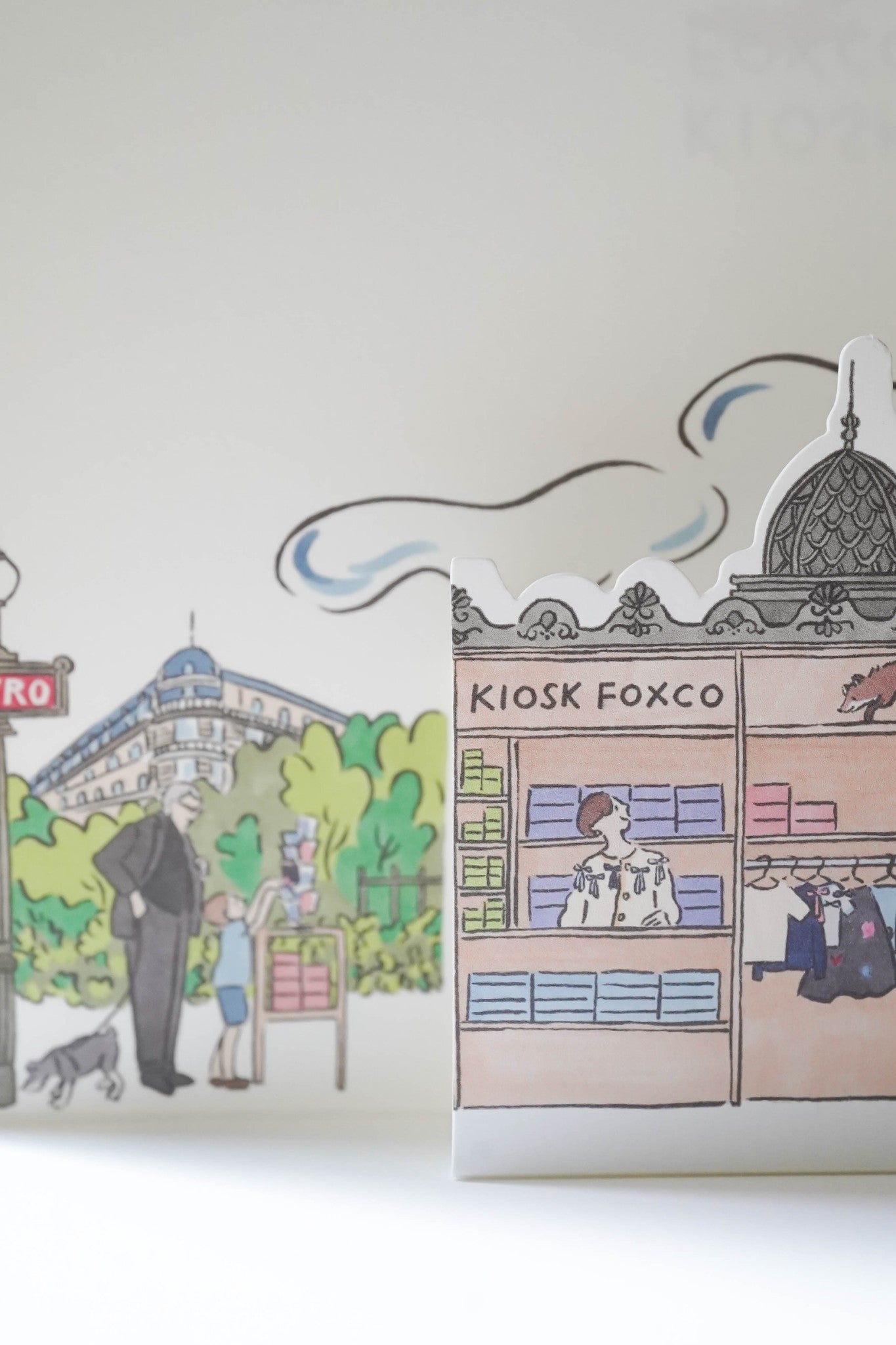 KIOSK FOXCO ポップアップカード / KIOSK FOXCO Pop Up Card
