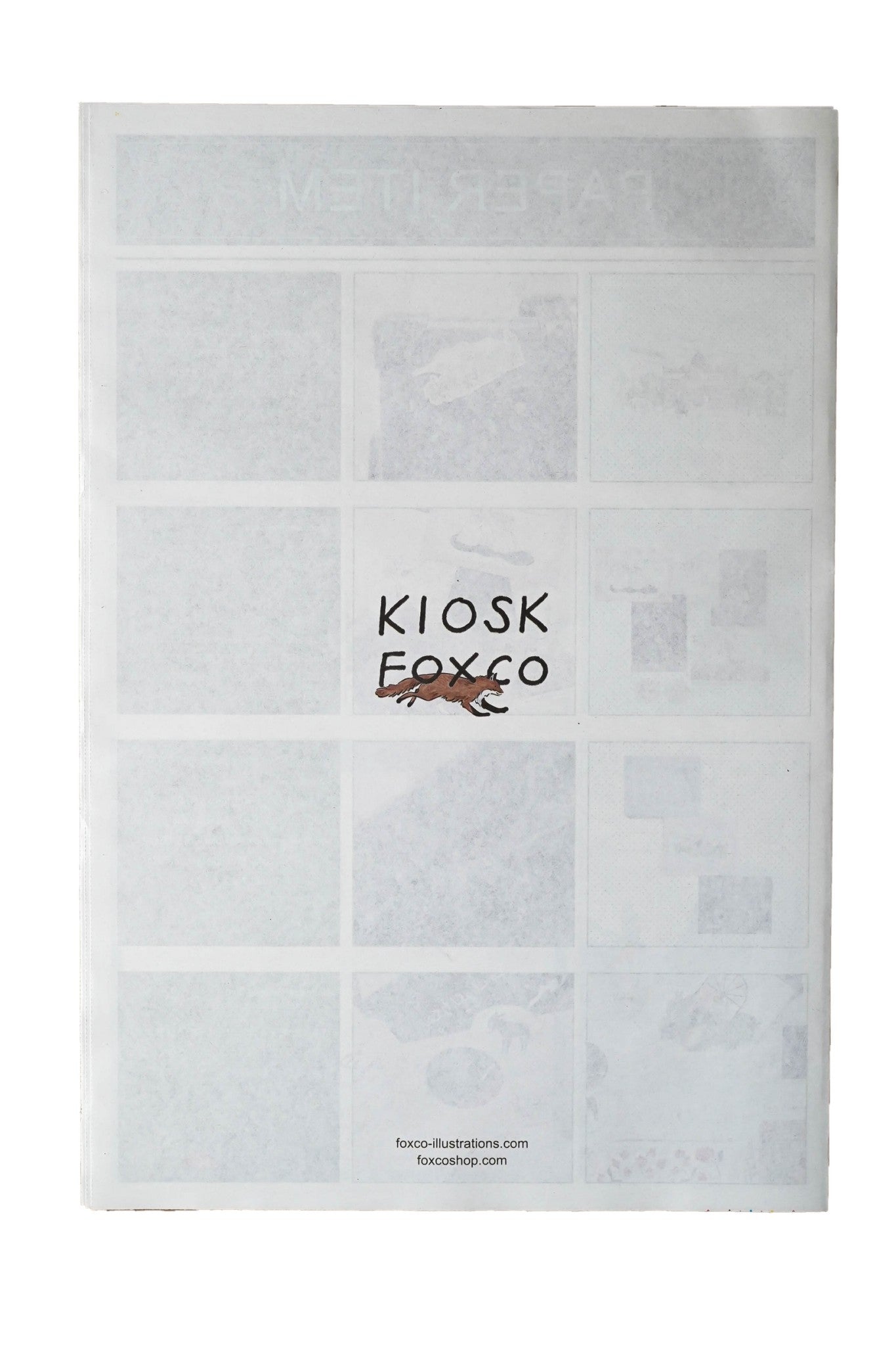 KIOSK FOXCO タブロイド図録 / Tabloid catalogue