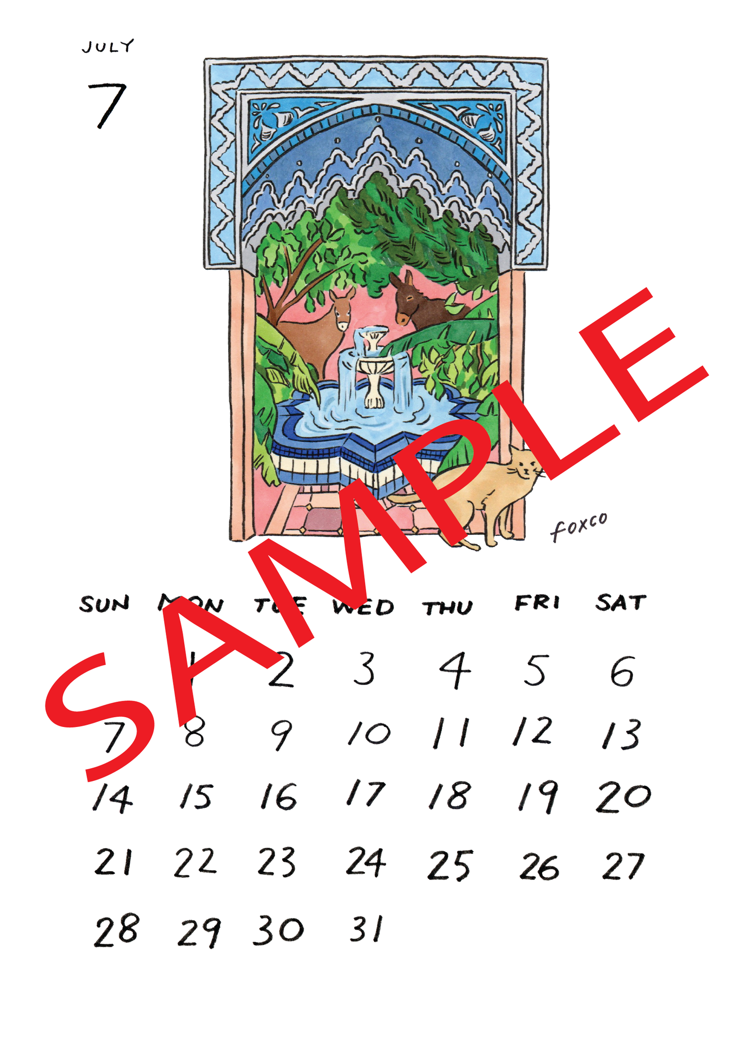 2024 カレンダー Calendar