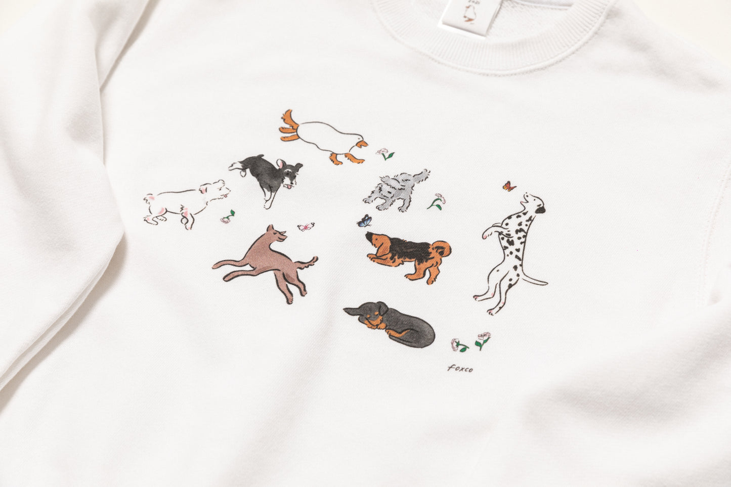 Kids - INDEPENDENT DOGS SWEATSHIRT 2025 / WHITE (オンライン受注販売 1月7日〜2月2日)