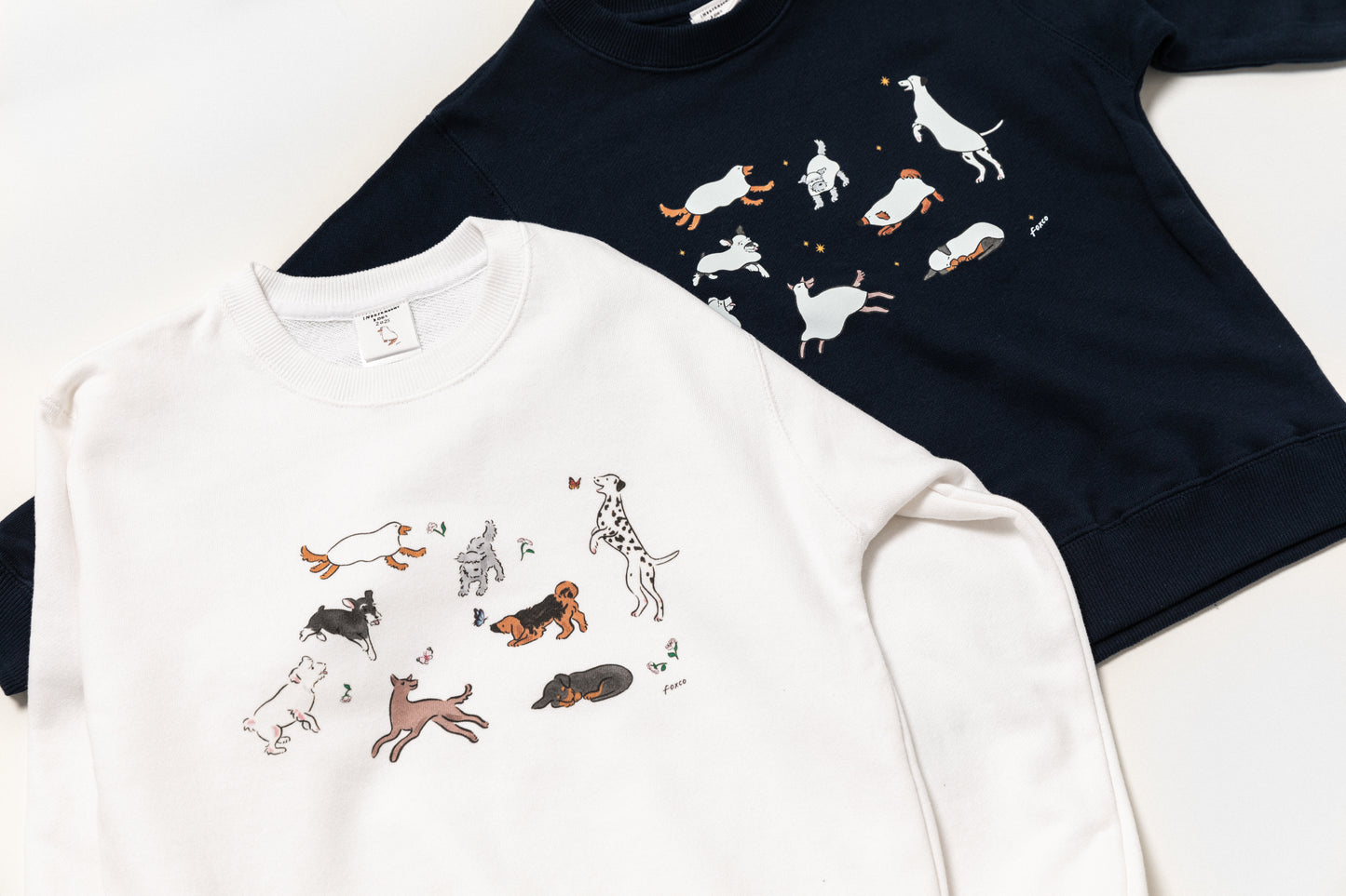 Kids - INDEPENDENT DOGS SWEATSHIRT 2025 / WHITE (オンライン受注販売 1月7日〜2月2日)