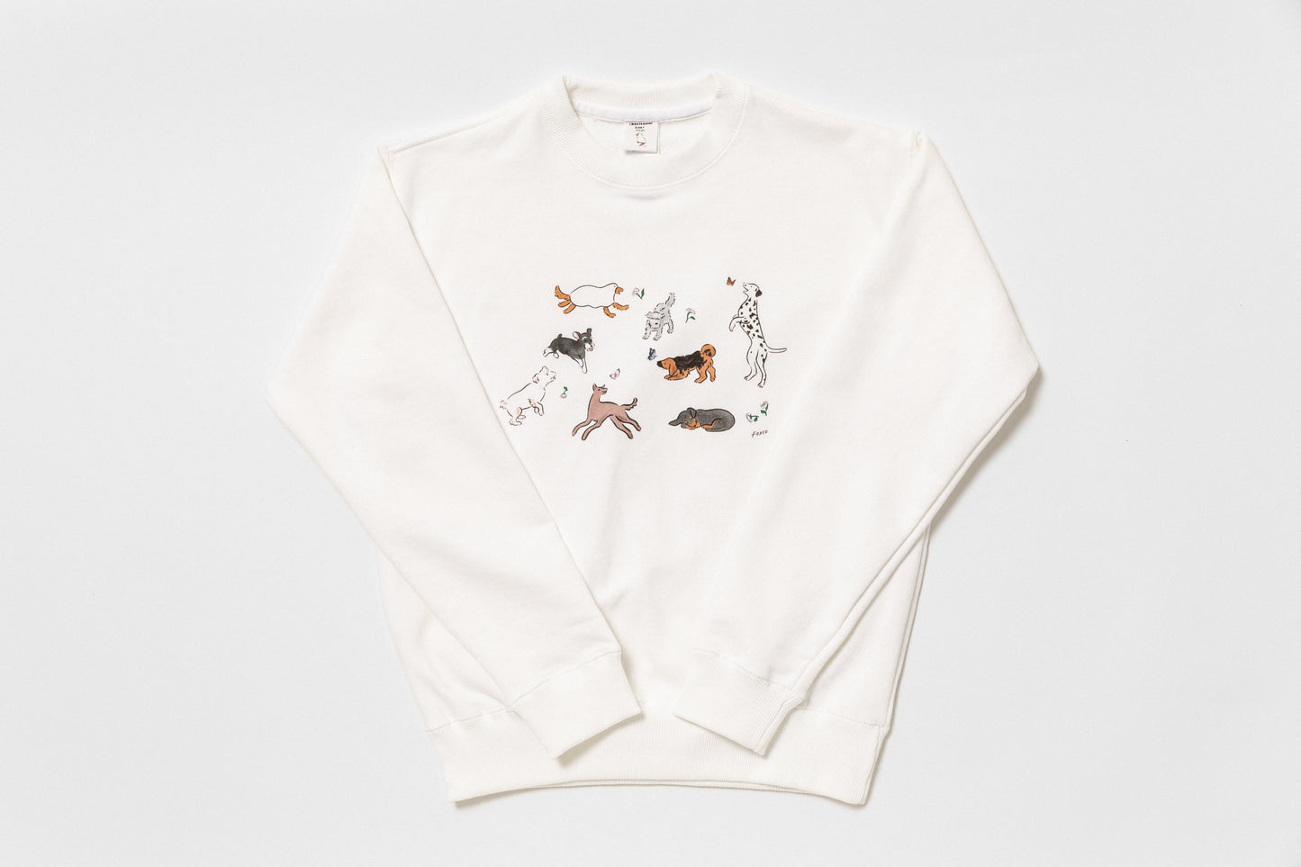 INDEPENDENT DOGS SWEATSHIRT 2025 / WHITE(オンライン受注販売 1月7日〜2月2日)