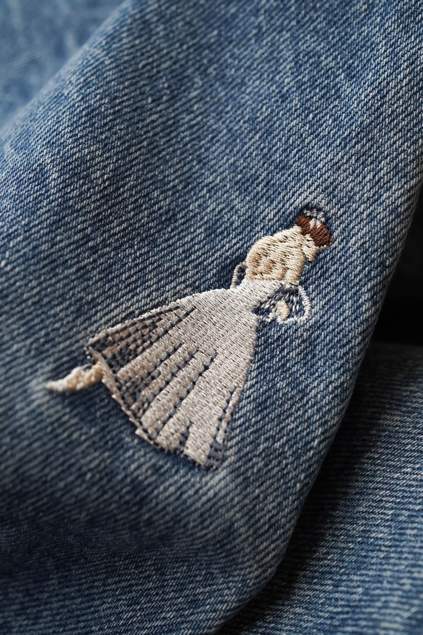 ジーンズ / Embroidered Jeans – foxco online shop