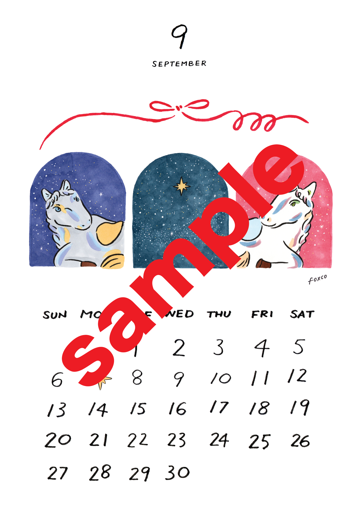 【受注販売 2025年10月18日〜11月16日】2026 カレンダー / Pre Order 2026 Calendar