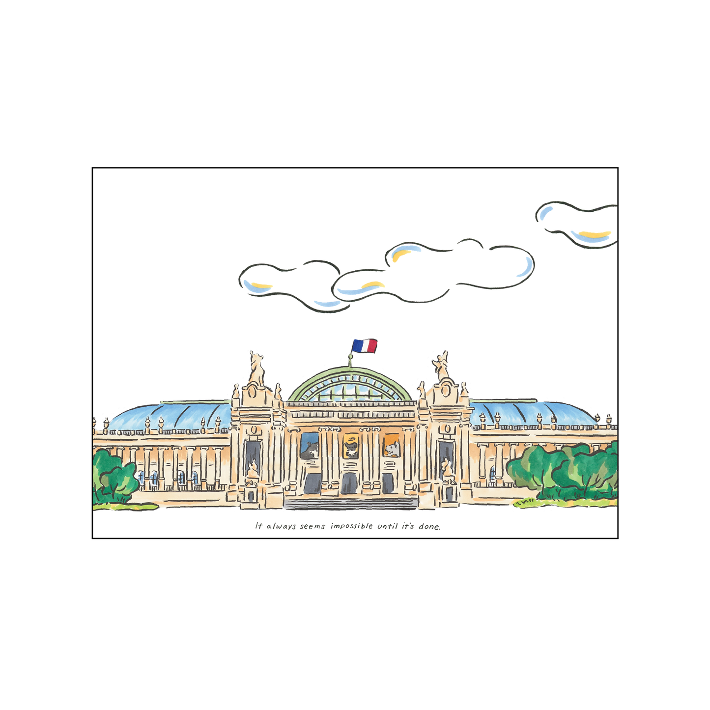 ダンスカード - Grand Palais / Dance Card - Grand Palais